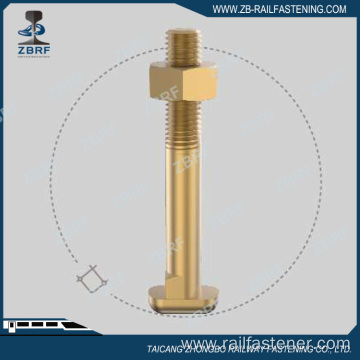 Cam bolt with hex nut& washer for fastening